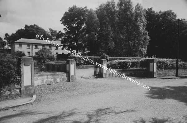 REPARATION CONVENT ENTRANCE GATE SHOWING RETREAT HOUSE AND LODGE